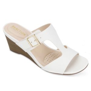 Kenneth Cole Reaction Maya Mule White size 9 sandal